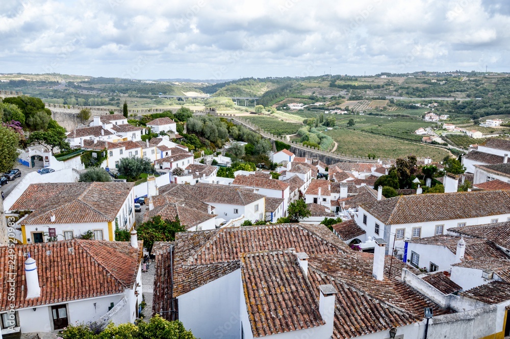 Wall mural óbidos