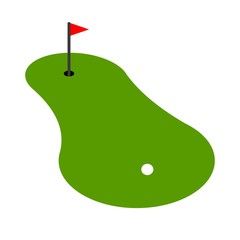 ゴルフのパターマット