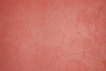 Fototapeta premium Coral background flowers the color of the year 2019 - living coral 
