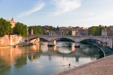 Fototapeta premium Ponte sul tevere
