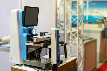 High technology precision visual and measuring machine for quality dimension and shape appearance control in industrial