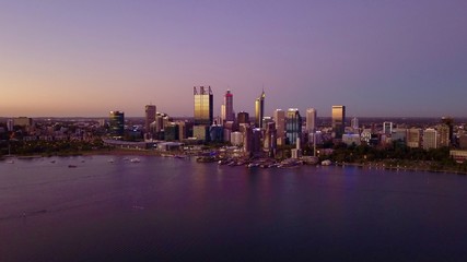 Perth City Skyline 