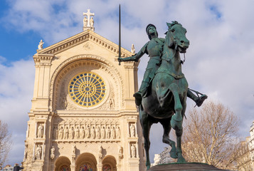 Fototapeta premium eglise saint augustin