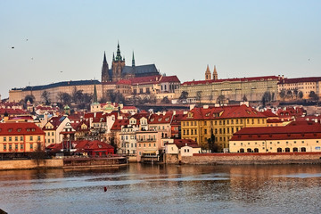 Obraz premium Prague in winter