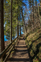 Fototapeta premium Path by the lake