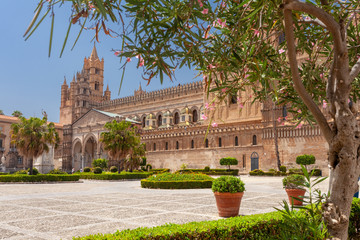Fototapeta premium Cattedrale di Palermo, Santa Vergine Maria Assunta, Sicily, Italy