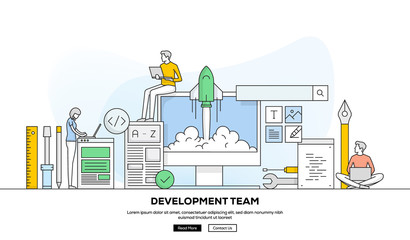 DEVELOPMENT TEAM BANNER CONCEPT