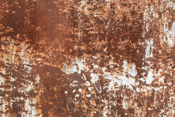 Old metal rusty wall. Abstract background