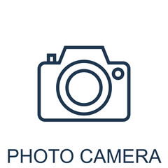 Photo Camera Vector Icon Eps10