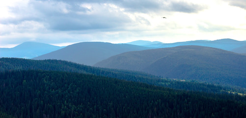 view of mountains