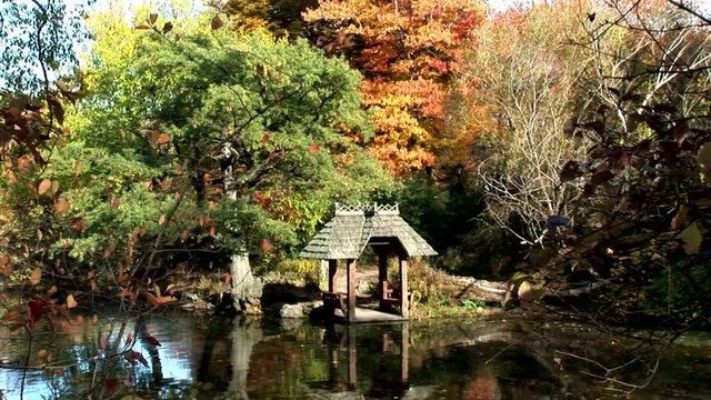 Central Park Lake Gazebo