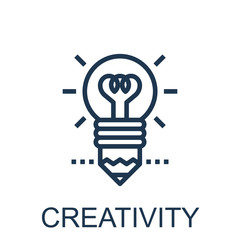 Creativity Vector Icon Eps10