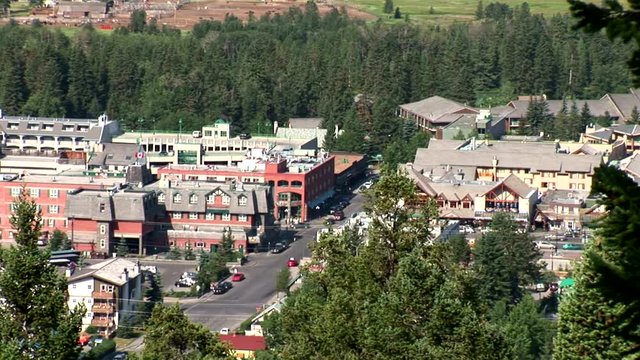Banff City Center-overhead-zooms