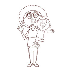 grandmother elder granddaughter