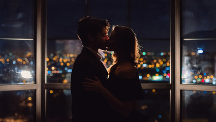 Love in the city concept