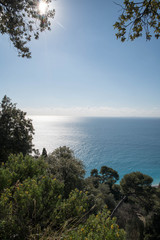 Fototapeta na wymiar Baie des anges à Nice