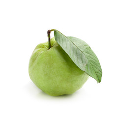 Guava fruit isolated over a white background