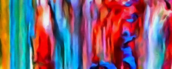 Abstraction painted in oil. Colorful texture background. Multicolored wallpaper graphic design. Pattern for creating artworks and prints.