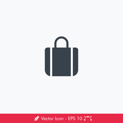 Shopping Bag Icon / Vector