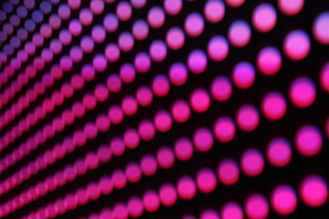 Colourful LED lighting pattern