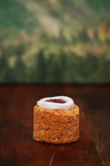 Runeberg's tart or cake is a Finnish traditional dessert and pastry.