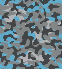 Fotobehang Camouflage camouflage naadloos patroon