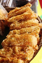 Crispy roti is delicious at street food