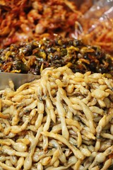 Sweet snail shell delicious at street food