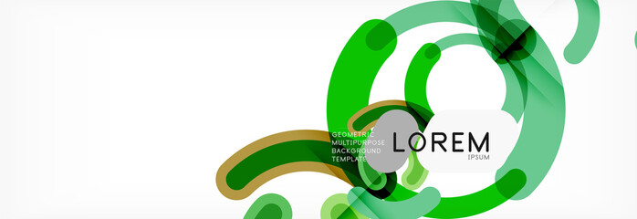 Circular lines design background