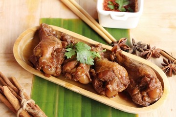 Stewed chicken is delicious are chinese food