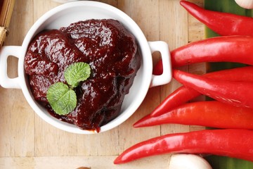 Korean red pepper paste gochujang for cooking