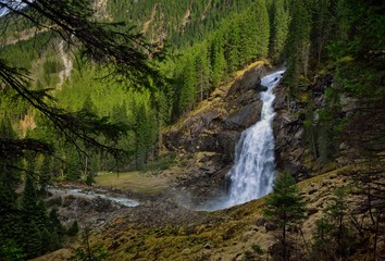 The Krimml Waterfalls, Salzburg, Austria