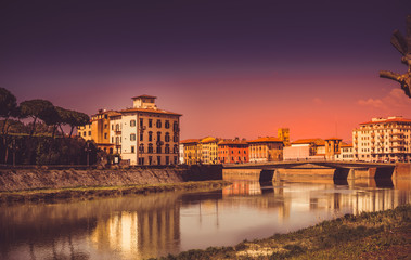 Fototapeta na wymiar Pisa Italy