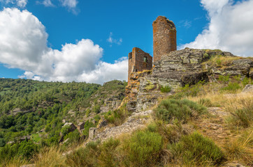 Château du Tournel, Lozère,Occitanie.