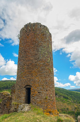 Château du Tournel, Lozère,Occitanie.