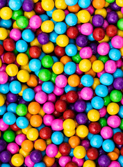 Candy: Round Candy Shell Covered Chocolates