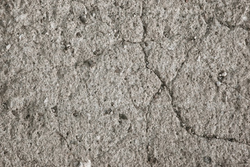 Light brown textured concrete wall as an abstract background with cracks for poster, calendar, post, screensaver, wallpaper, postcard, card, banner, cover, website. A place for your design or text