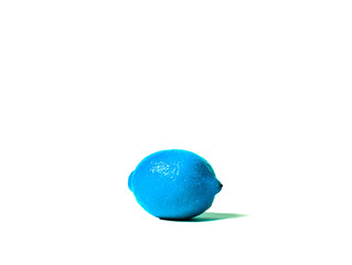 a blue lemon