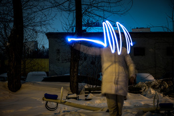 Freezelight Fortography examples