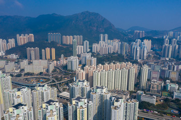 Hong kong urban city