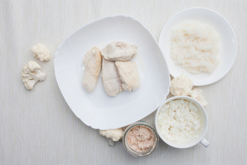 White diet, diet for care of tooth enamel after teeth whitening