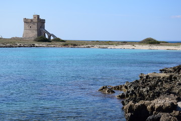 Coastline in Salento