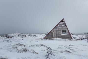 Artist's shack ruin, Iceland