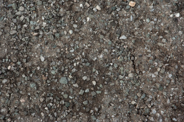 Abstract background of multicolored gravel