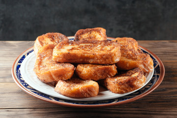 "Torrijas", typical spanish dessret in Lent and Easter