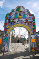 Fototapeta premium church San Miguel Ajusco