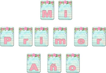 Mi primer año banderín 