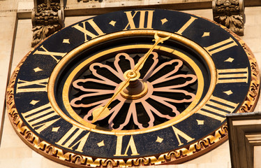 Palace of Westminster- clock - I - London