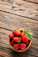 Sweet fresh strawberry