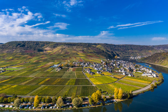Germany, Rhineland-Palatinate, Poltersdorf, Moselle river